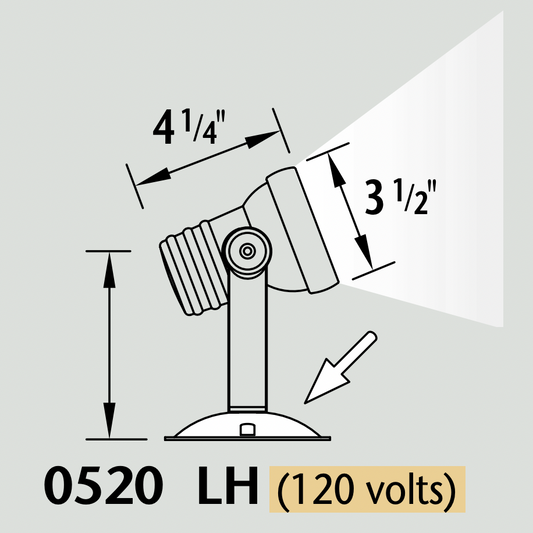 Luminaire paysager d'accentuation - 0522