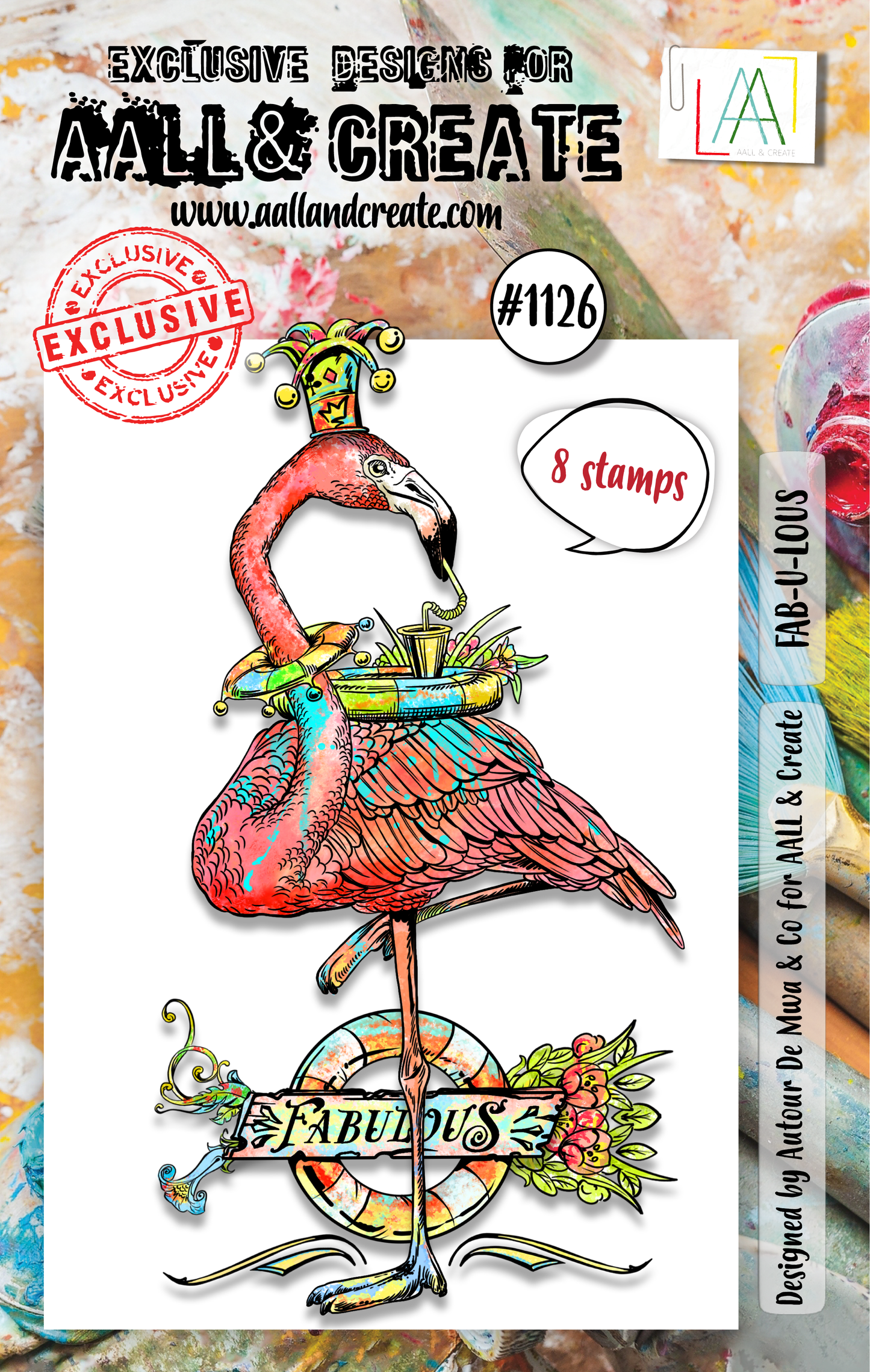 AALL and Create - A7 Stamp Set - FAB-U-LOUS