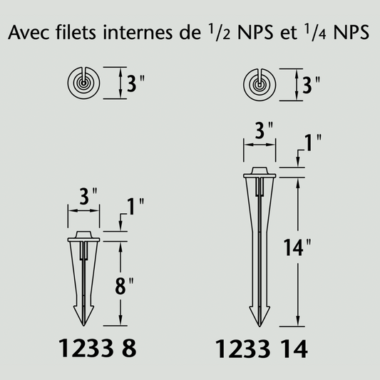 Piquet de montage - 1233