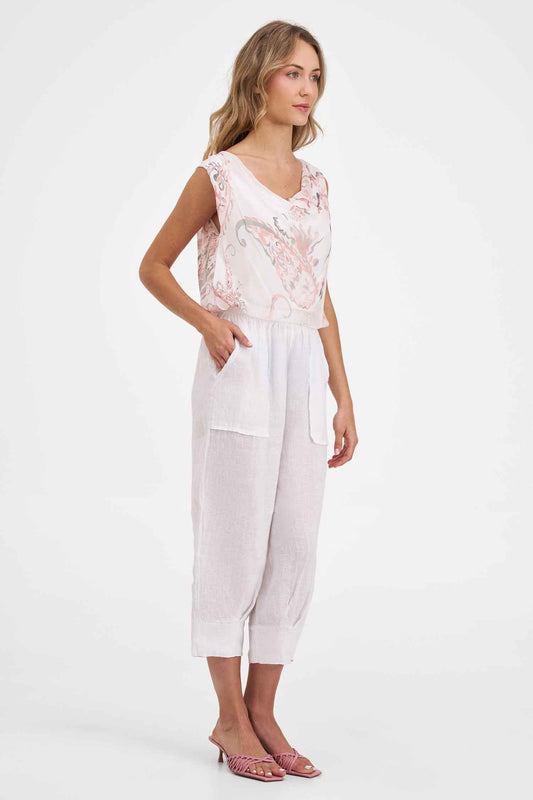 Women's Woven Sleeveless Top