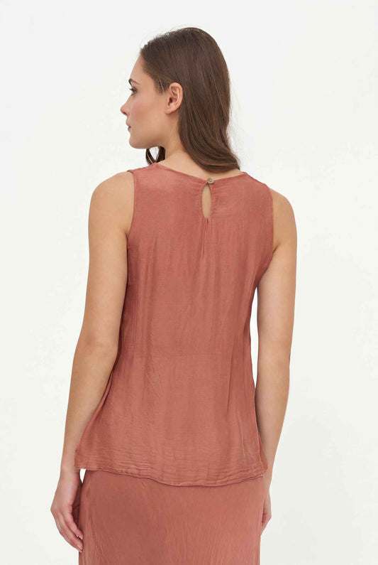 Women's Woven Top - Sleeveless