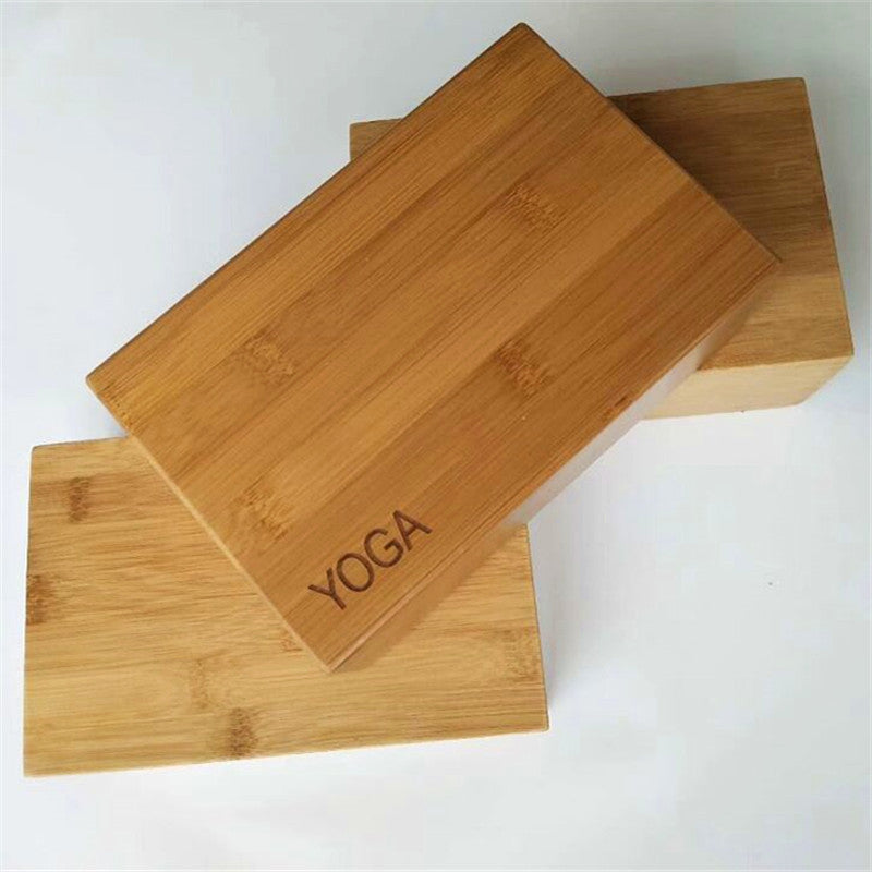 Bamboo & Wood Yoga Brick – Eco-Friendly Cork Yoga Block