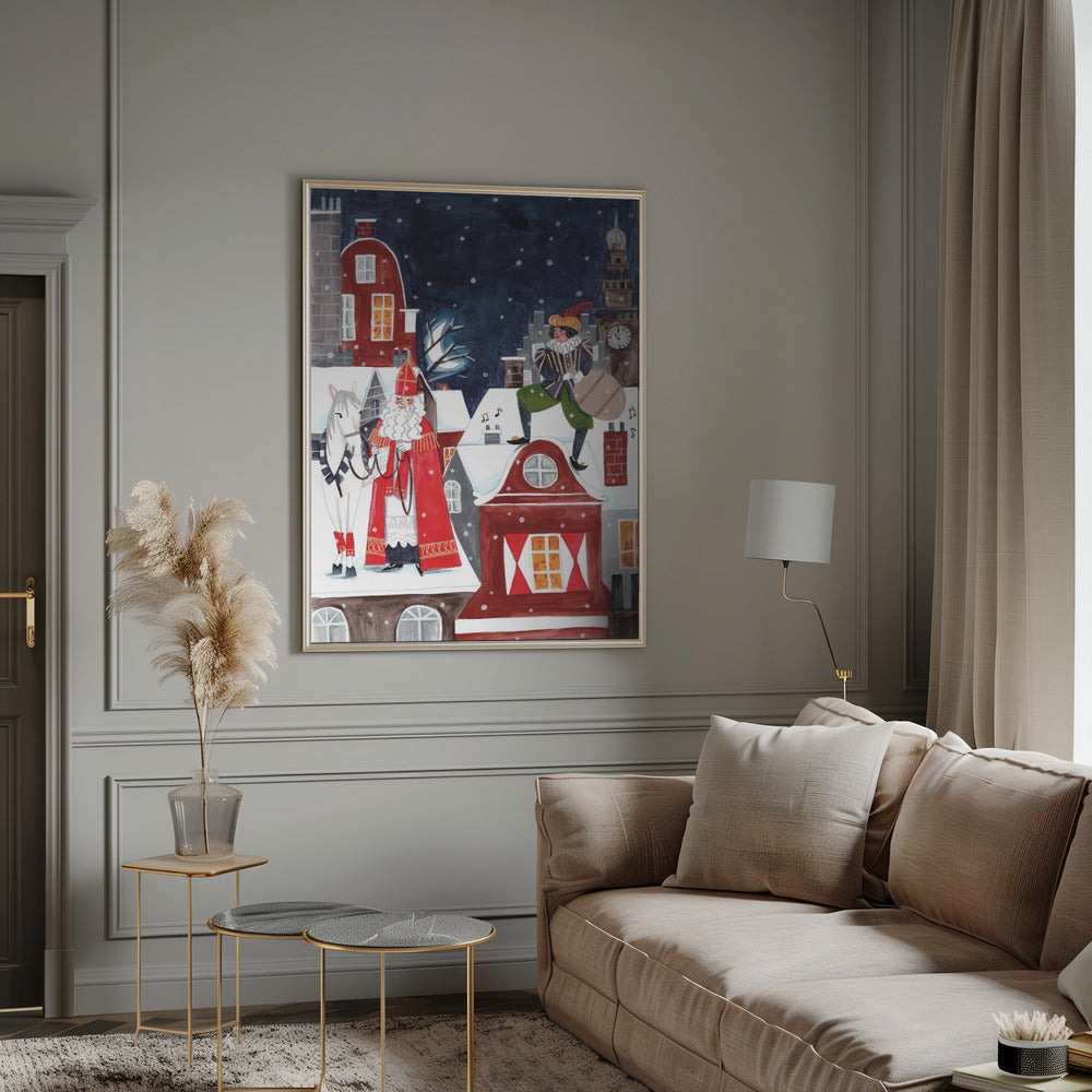 Wandbild Nikolaus Leinwandbild