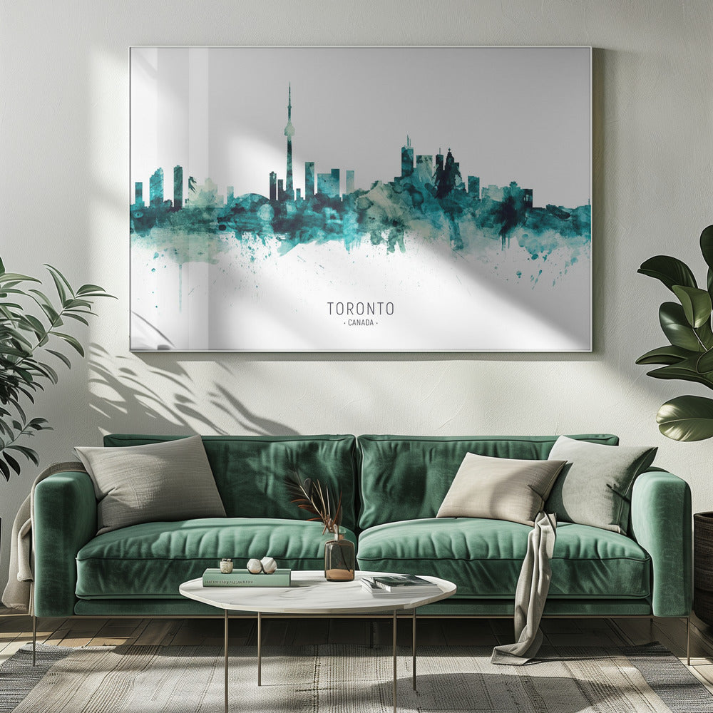 Wandkunst Toronto Kanada Skyline