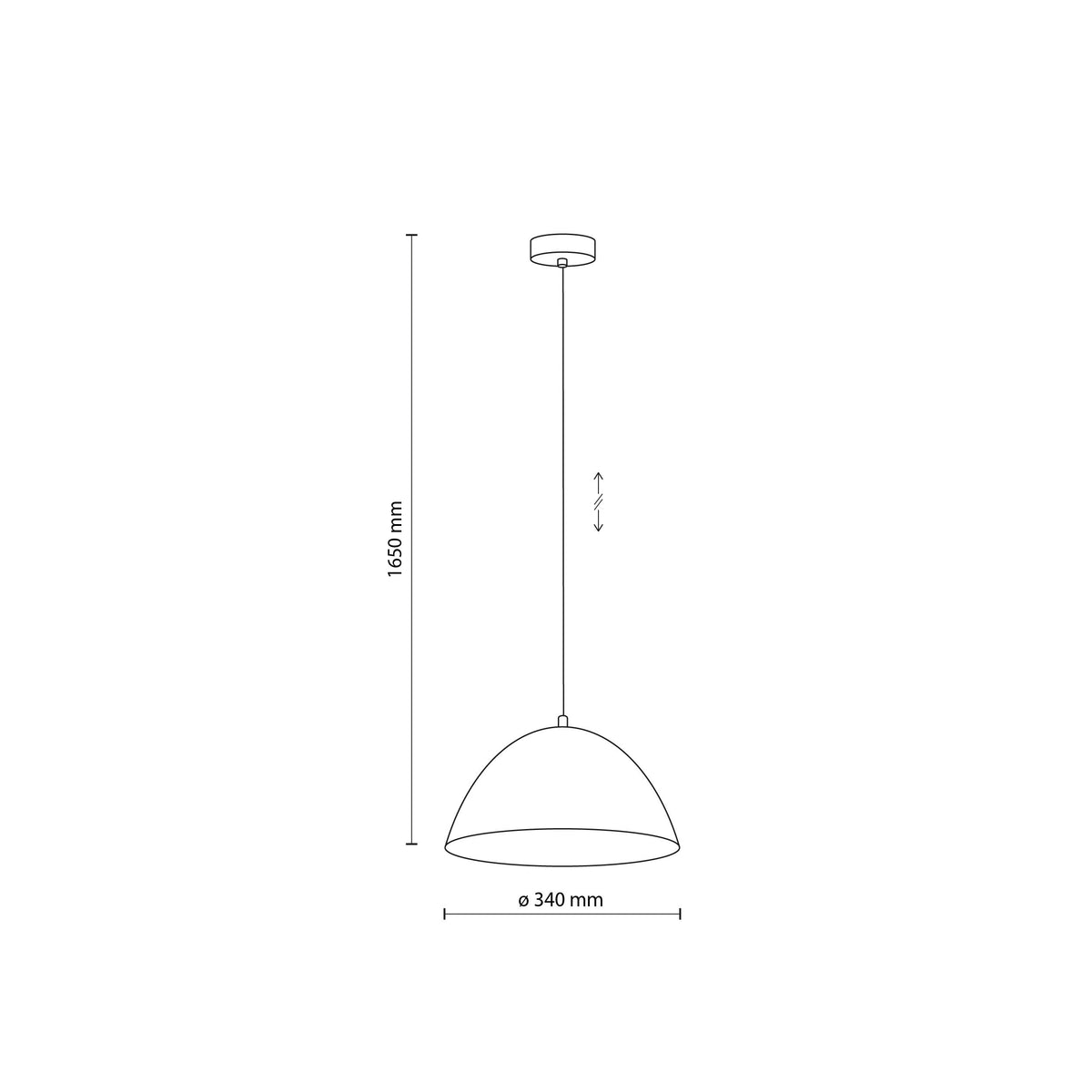 FARO Dome Pendelleuchte für Kücheninsel, Esstisch & moderne Einrichtungen