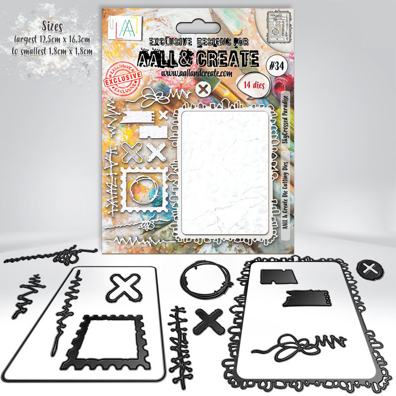 AALL and Create #34 - Die-Cutting Die Set - SkyCrossed Paradise
