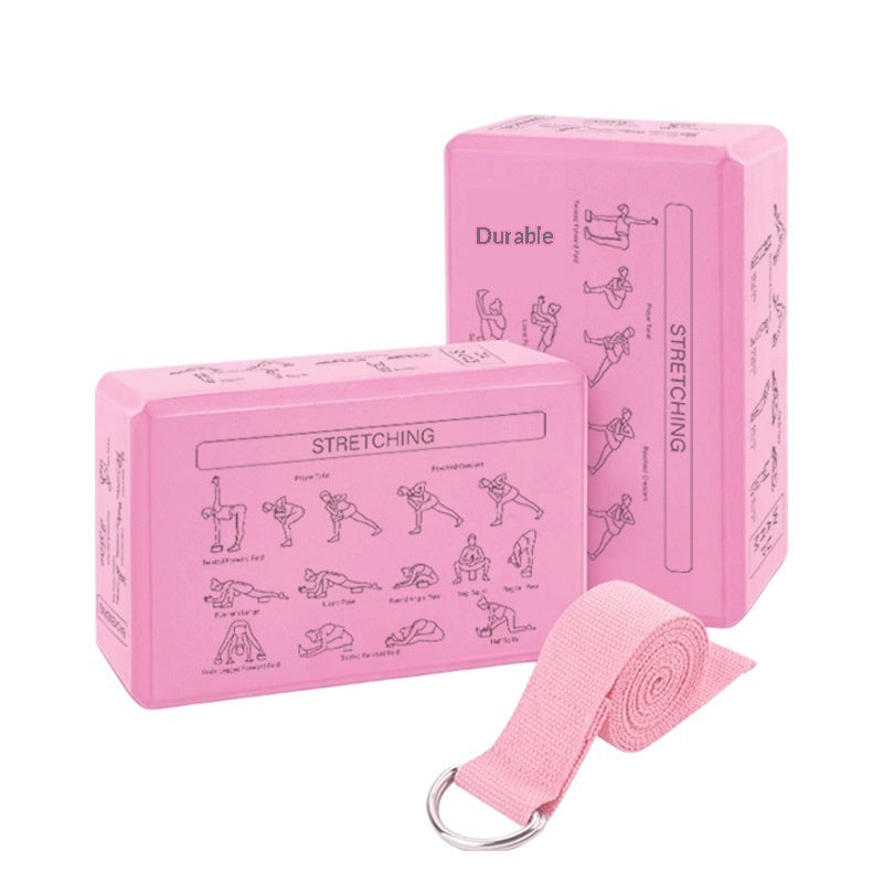 Wholesale EVA Yoga Block & Stretch Band Set – Yoga & Dance Training Accessories