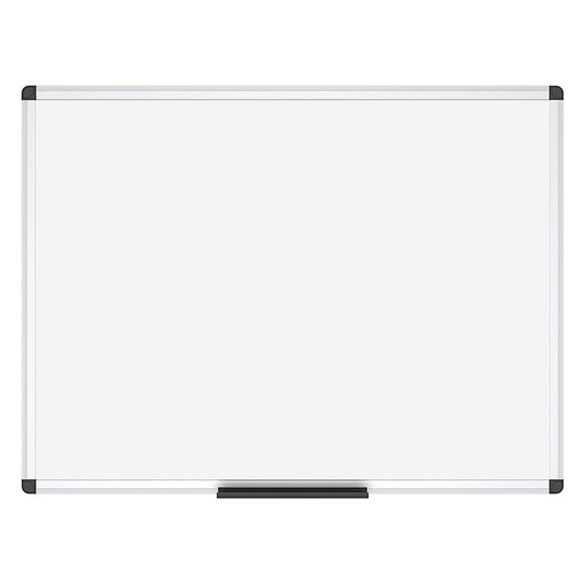 VIZ-PRO Magnetic White Board, Dry Erase Board 24 X 18 Inches, Whiteboard with Silver Aluminium Frame 🍁 All In One Marketplace Canada