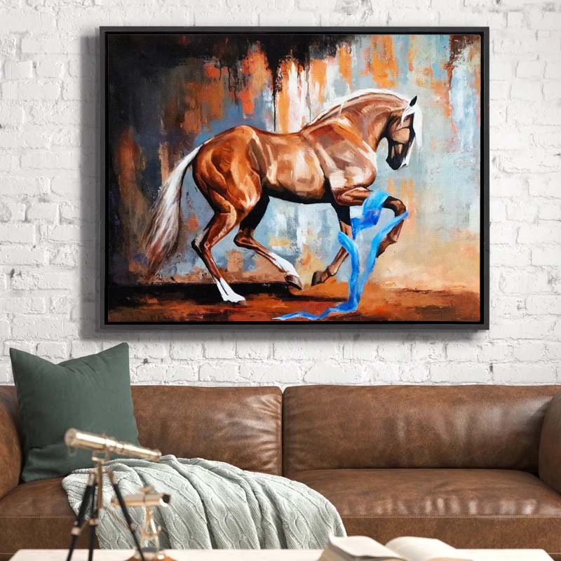 Wandkunst-Tanzendes Pferd-Wanddekoration