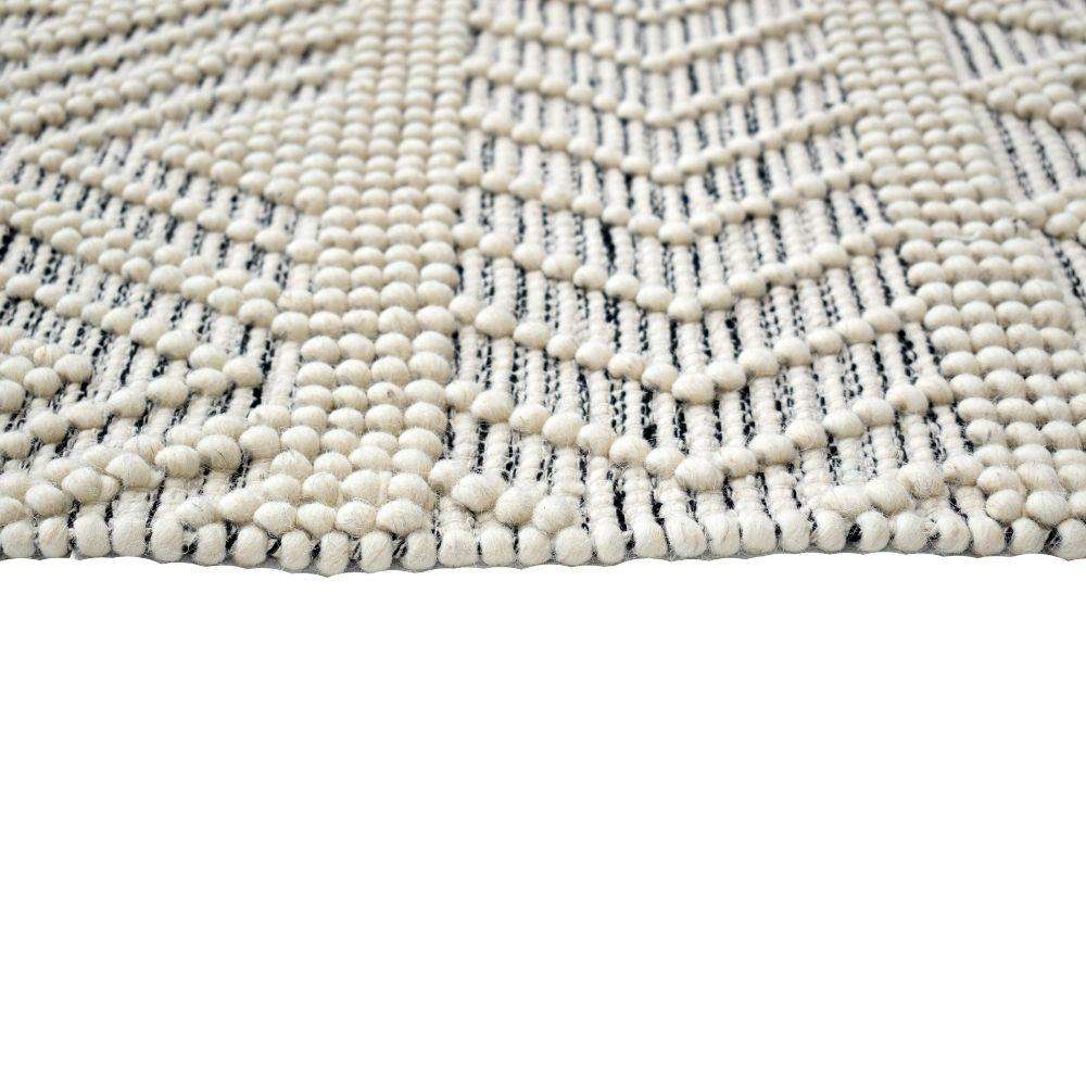 Leda Teppich aus gewebter Wolle 6x9 Fuß