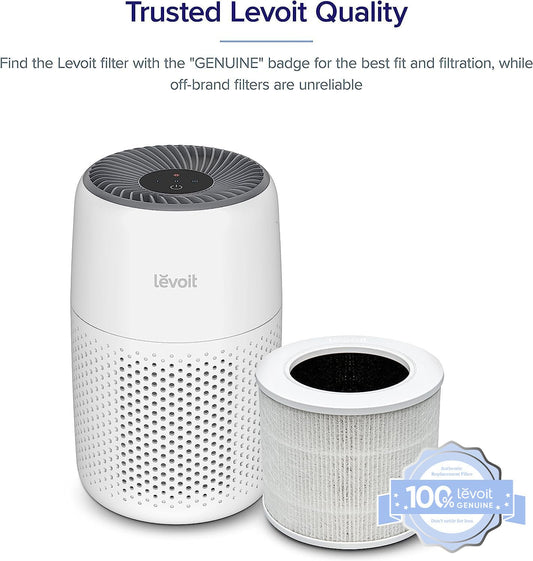 Levoit Core Mini-P Air Purifier Filter, Genuine Core Mini-RF Replacement Filter, High-Efficiency Activated Carbon Filter for Removal of Smoke, Odor, Allergens, Pollen, 1 Pack 🍁 All In One Marketplace Canada