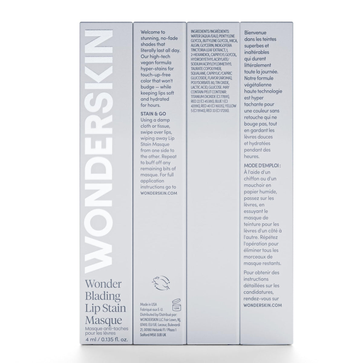 Wonderskin Wonder Blading All Day Lip Stain Peel Off Masque - Long Lasting, Waterproof and Transfer Proof Nude Lip Tint, Matte Finish Peel Off Makeup (Whimsical Masque) 🍁 All In One Marketplace Canada