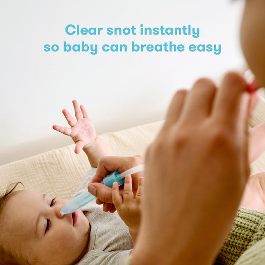 Frida Baby NoseFrida Nasal Aspirator, Snot Sucker Suitable for Newborns and Babies, Baby Nose Sucker with 4 Extra Hygiene Filters 🍁 All In One Marketplace Canada