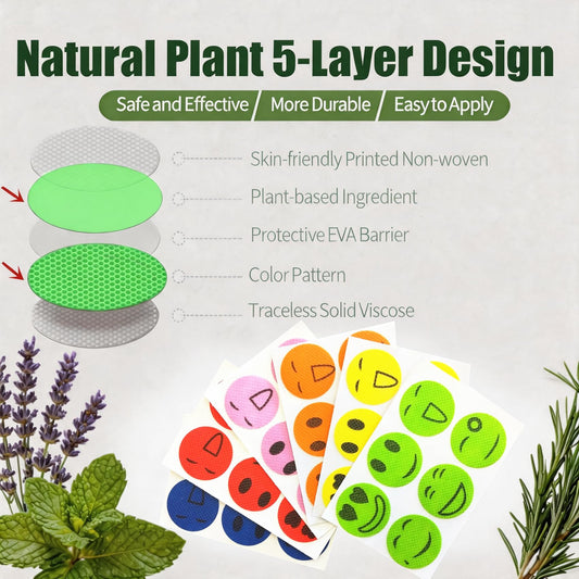 150 Pack Mixed Color Stickers 𝐌𝐨𝐬𝐪𝐮𝐢𝐭𝐨 𝐑𝐞𝐩𝐞𝐥𝐥𝐞𝐧𝐭 Patches Colorful & Fun Summer Outdoor Camping Hiking 🍁 All In One Marketplace Canada