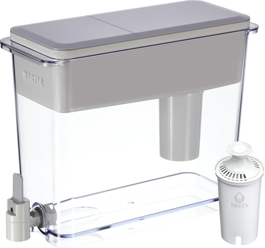 Brita 27 Cup Filter Dispenser, Reduces Chlorine taste and odour from Tap Water, Filters 151 Litres, UltraMax, Grey 🍁 All In One Marketplace Canada