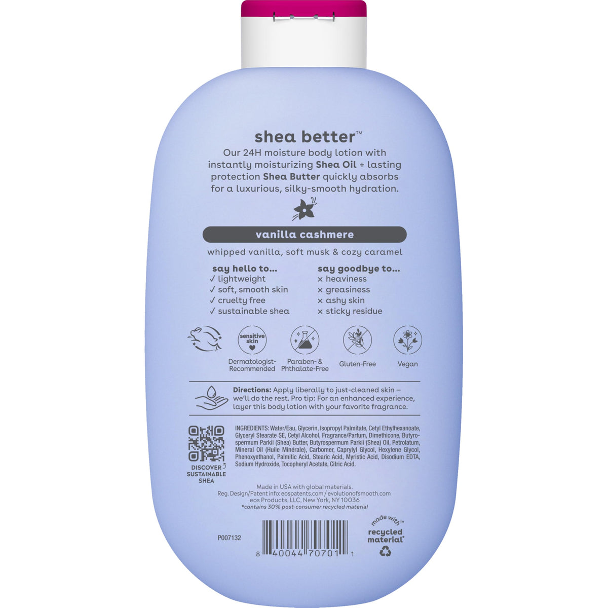 Shea Better 24H Moisture Body Lotion Vanilla Cashmere 🍁 All In One Marketplace Canada