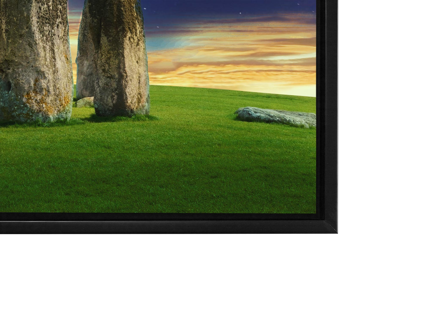 Leinwand Skyline-Mystisches Stonehenge-Kunstdruck