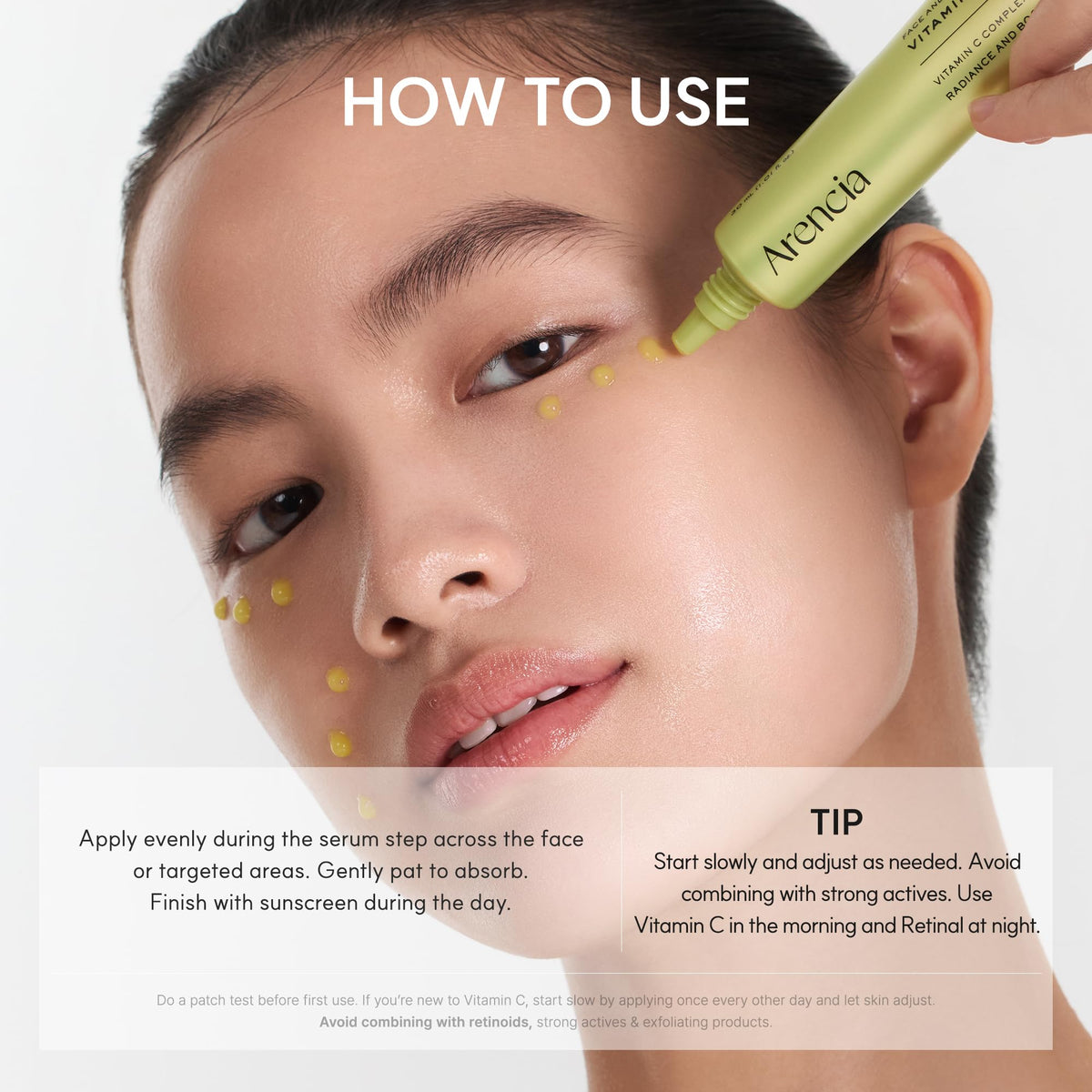 Arencia Vitamin C Booster Shot Serum with Glutathione, Niacinamide and Vitamin E for Dark Spot Care, Fine Lines & Wrinkles, Glass Skin, Korean Skincare 30ml 🍁 All In One Marketplace Canada