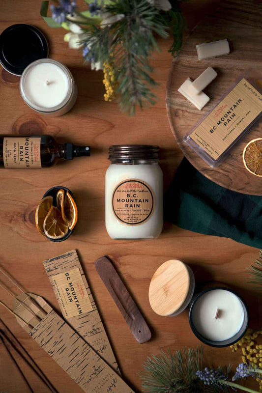 BC Mountain Rain Soy Candle - 14oz
