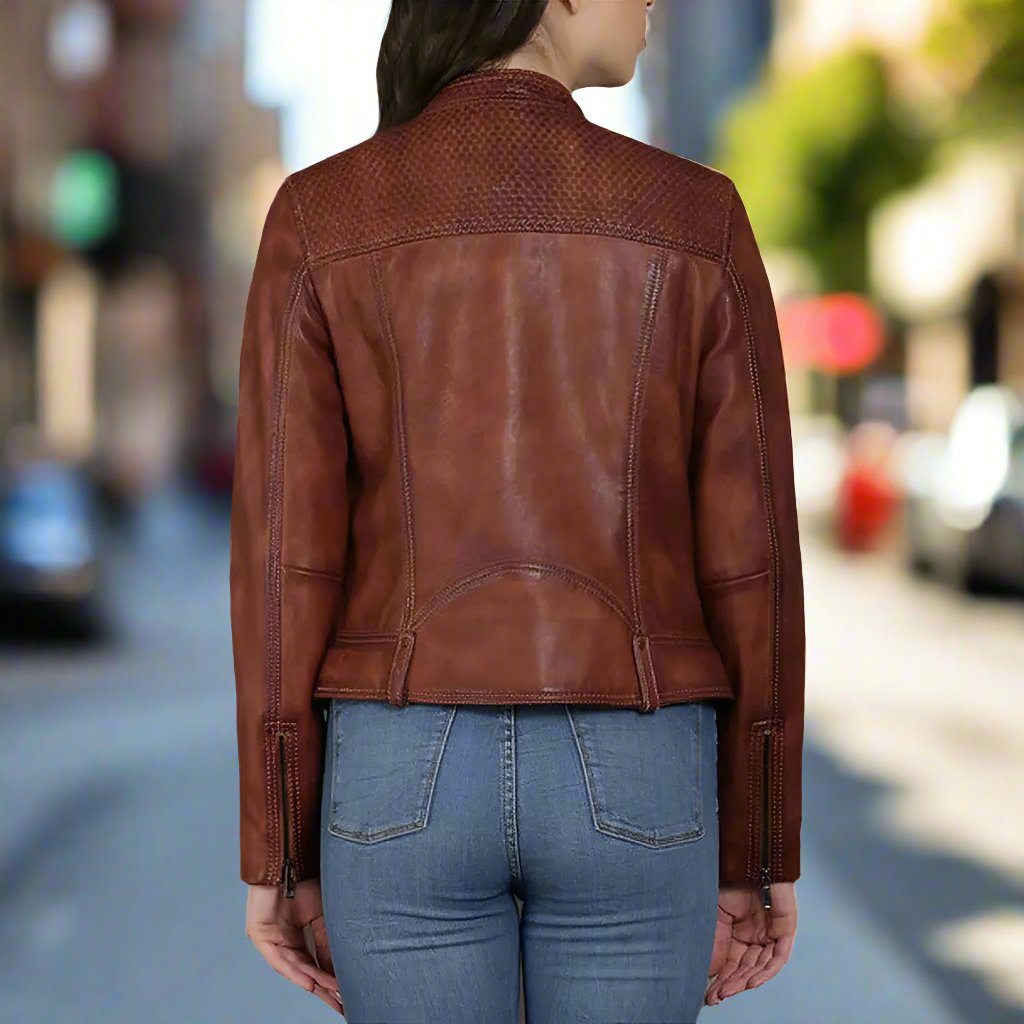 BOL Women's Sage 1 Lamb Leather Jacket