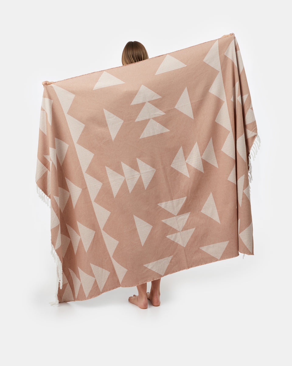 Geo-Strandtuch