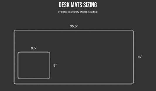 Large | Desk Mat | Pencils