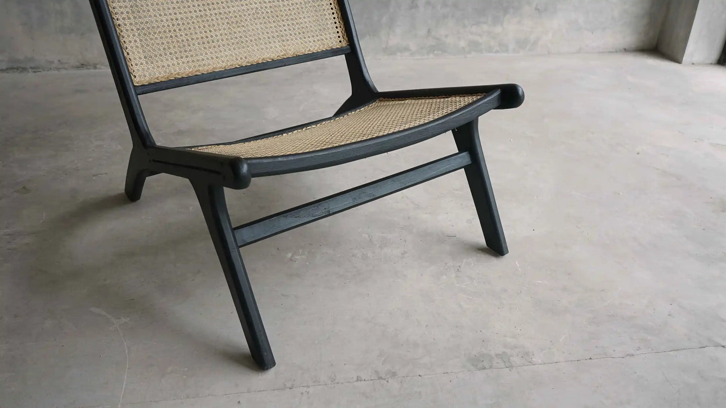 Chaise Komodo - schwarz