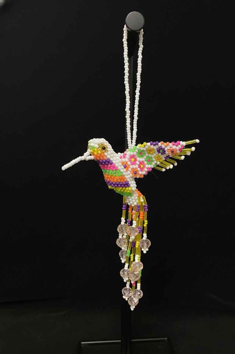 White Beaded HummingBird