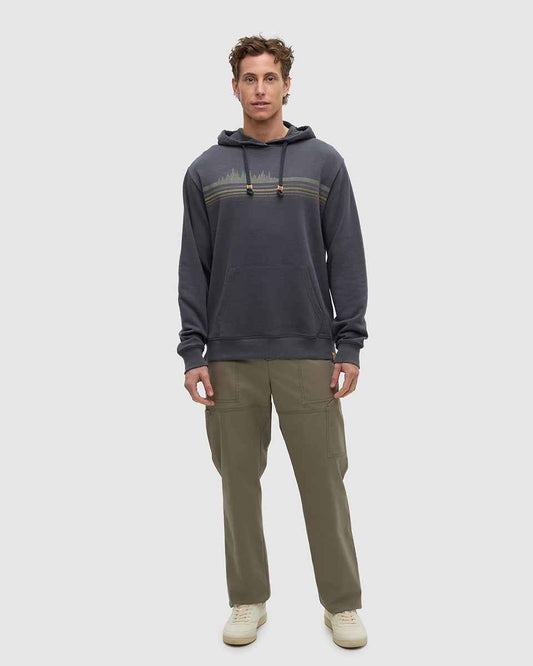 Wildfire Retro Treeline Relaxed Hoodie