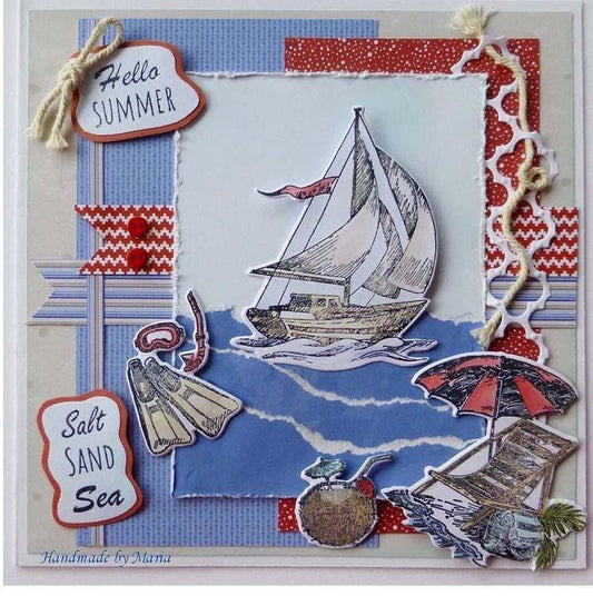Holiday Die & Stamp Set - Chair