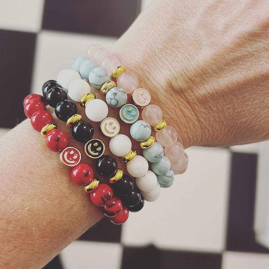 White Jade Happiness Bracelet