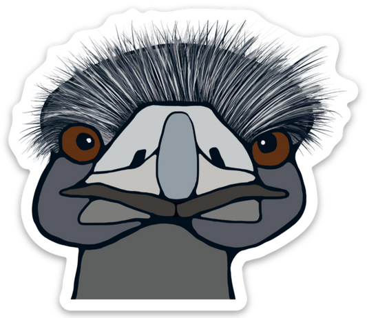 Vinyl Sticker - Emu