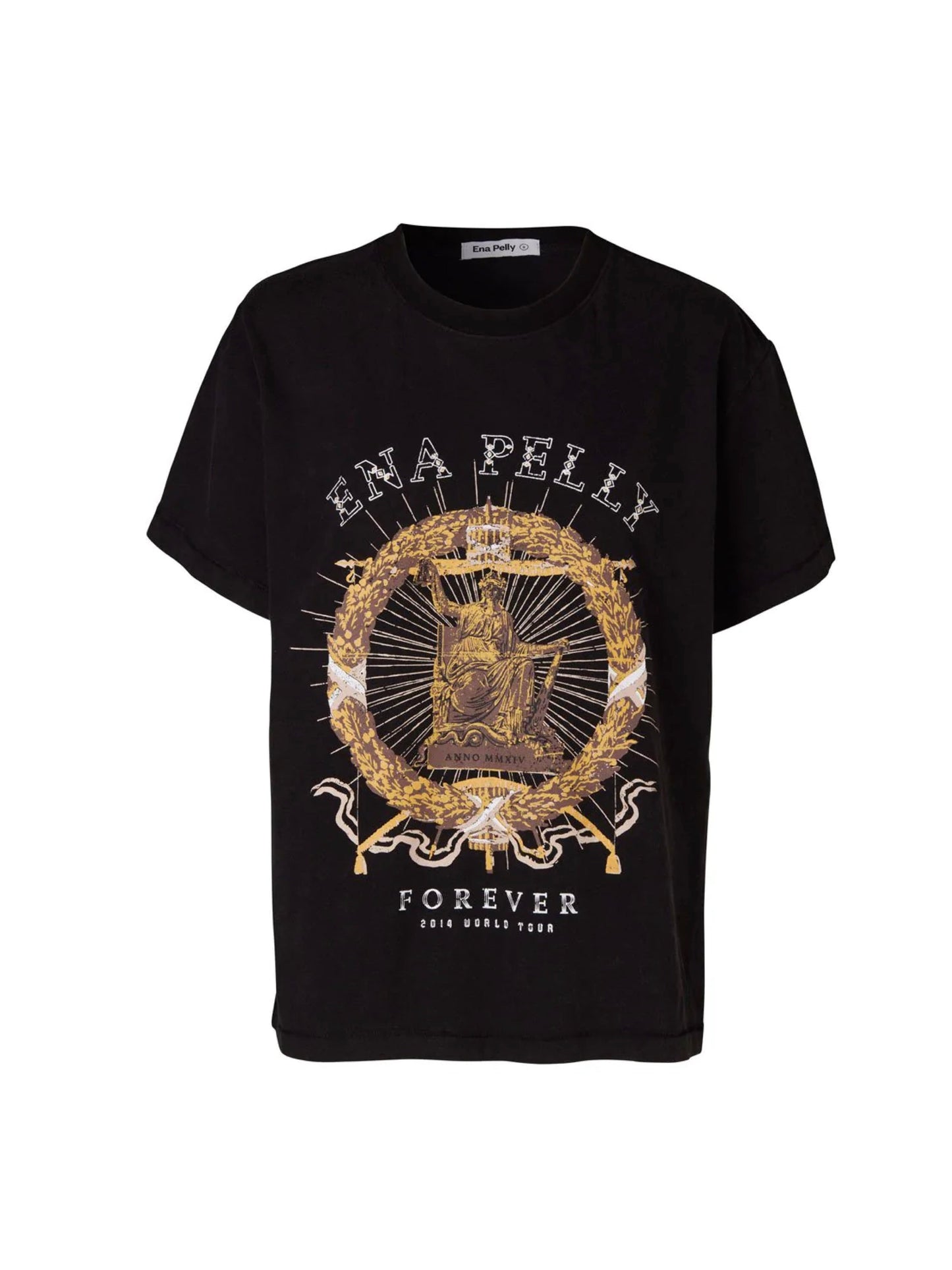 Tour Graphic Tee – Vintage Wash Black