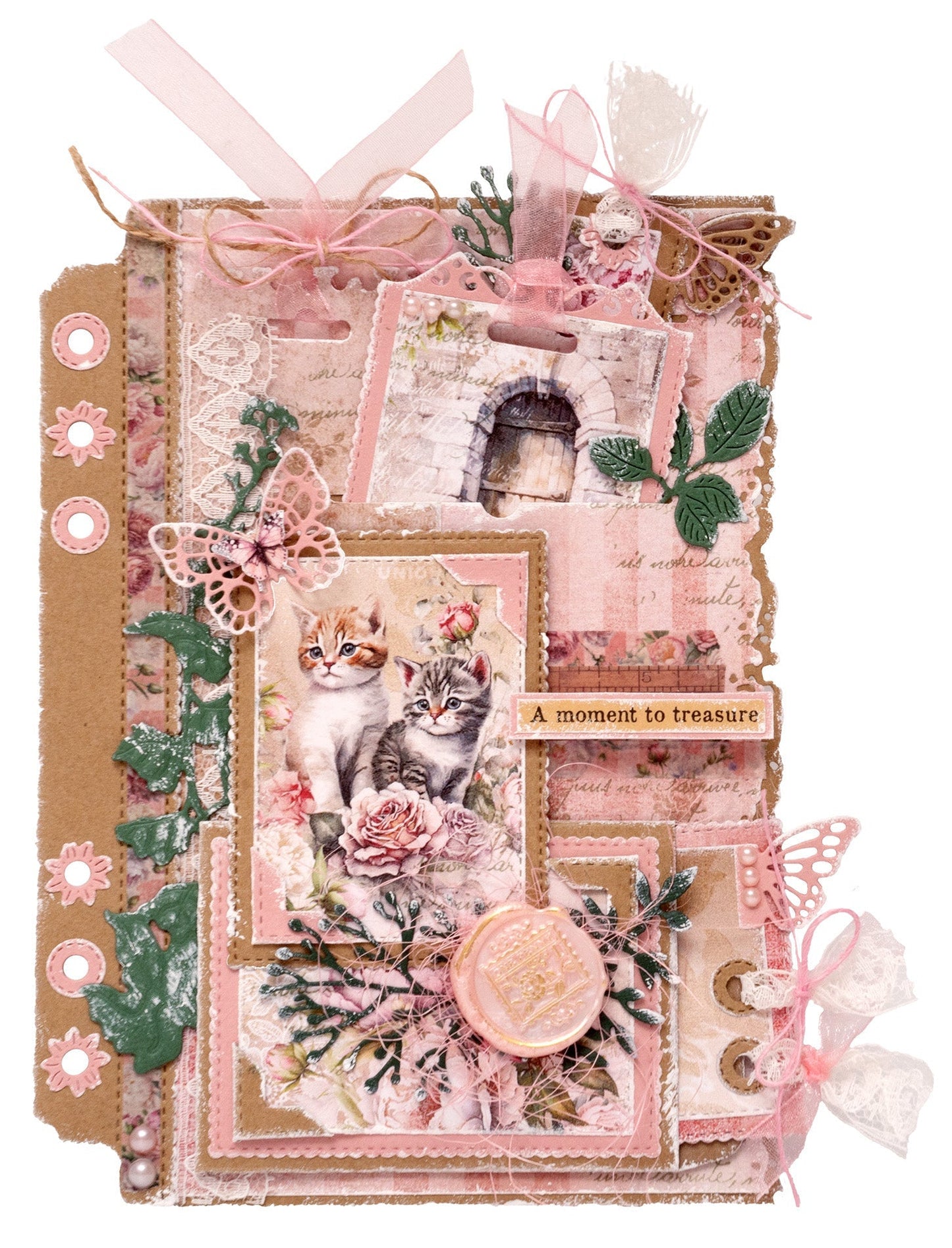JMA Cutting Die Journal Elements Victorian Dreams 11 PC