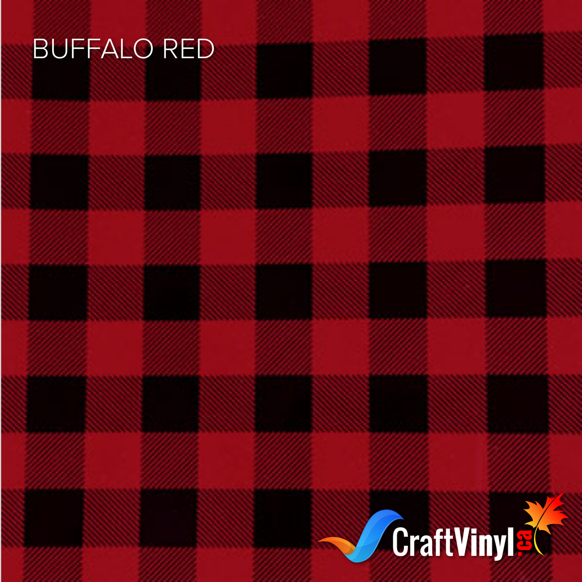 Craft HTV Buffalo Red