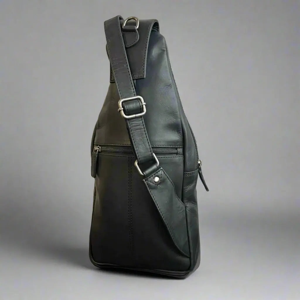 Rugged Earth Full Grain Sling Bag Backpack