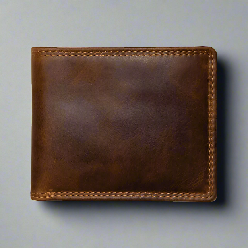 Rugged Earth Men's Bifold Leather Wallet