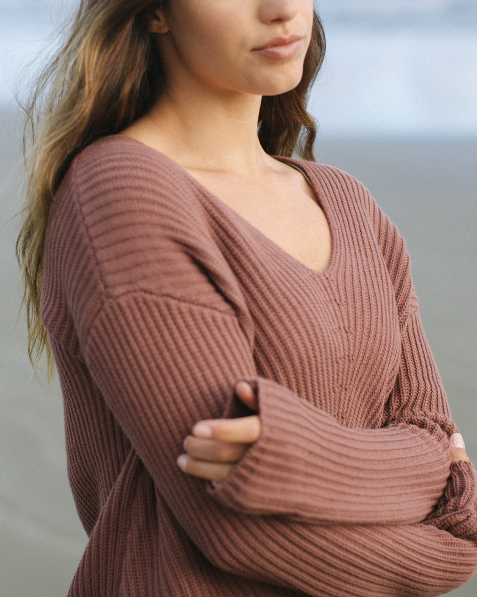 Highline V-Ausschnitt Pullover