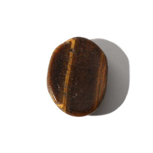 Tiger's Eye Worry Stone - Pack of 5