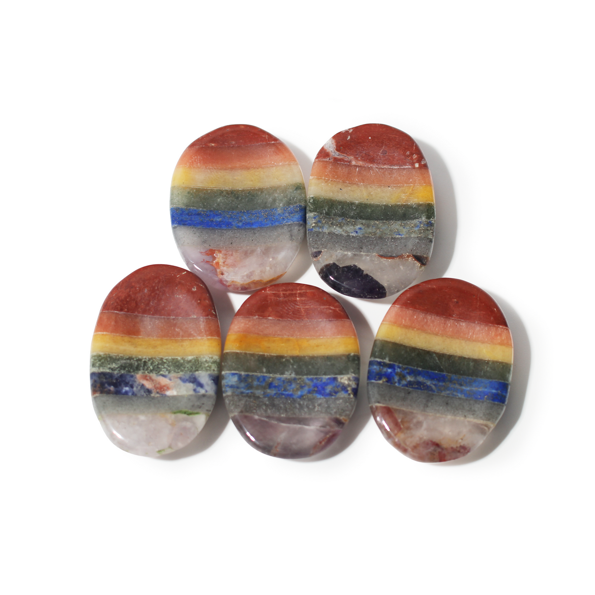 Chakra Worry Stone - Pack of 5