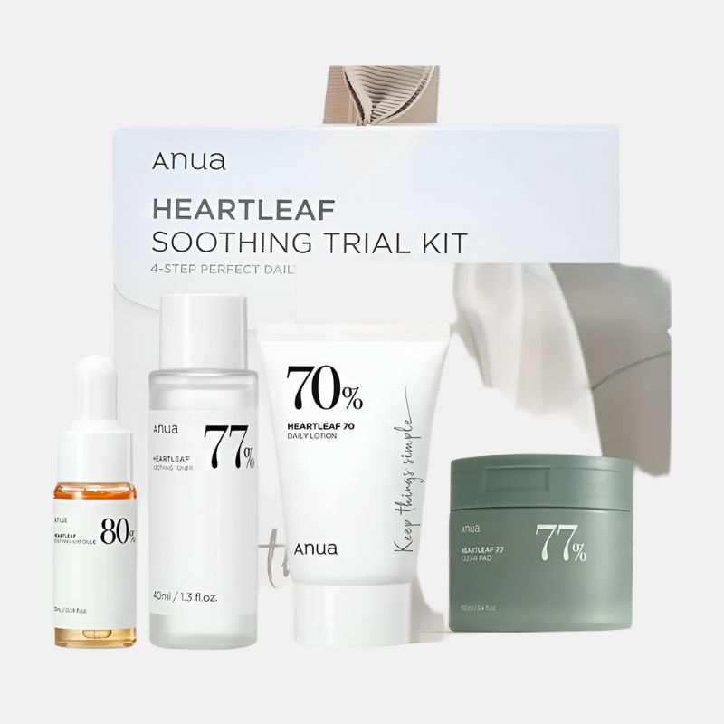 Anua Heartleaf Soothing Trial Kit