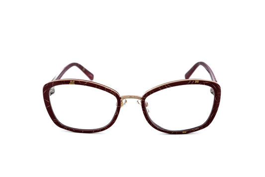 Boléro Claret — Burgundy Cat-Eye Reading Glasses