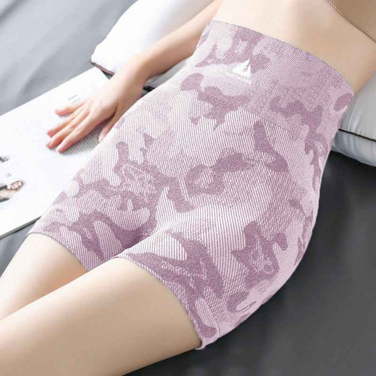 Women’s Printed Gym & Yoga Shorts – Soft Workout Running Shorts for Summer