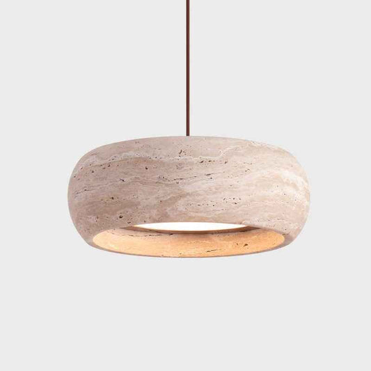 Wabi-Sabi Pendant Light – Minimalist Vintage Bedroom Bedside Hanging Lamp