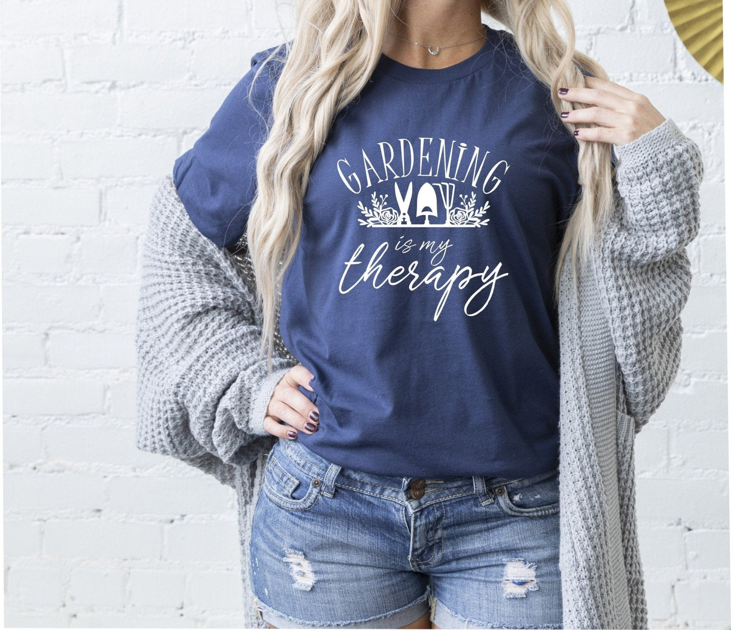 Gardening Is My Therapy T-Shirt