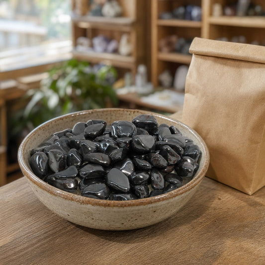 Hematite Tumbled Stones - Mini