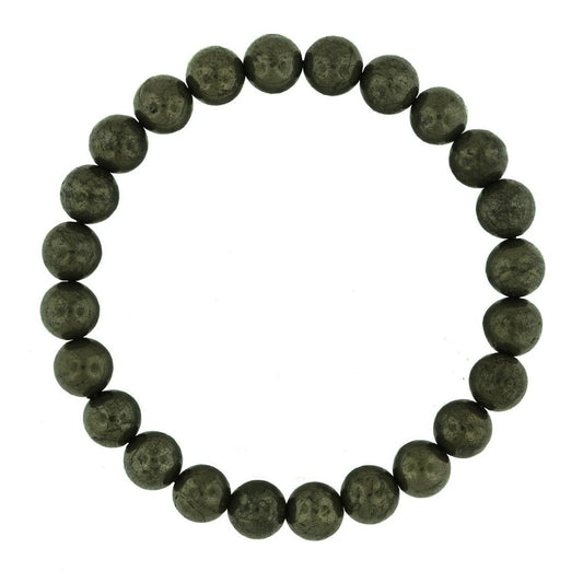Pyrite Round Bracelet