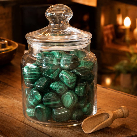 Malachite A Tumbled Stones
