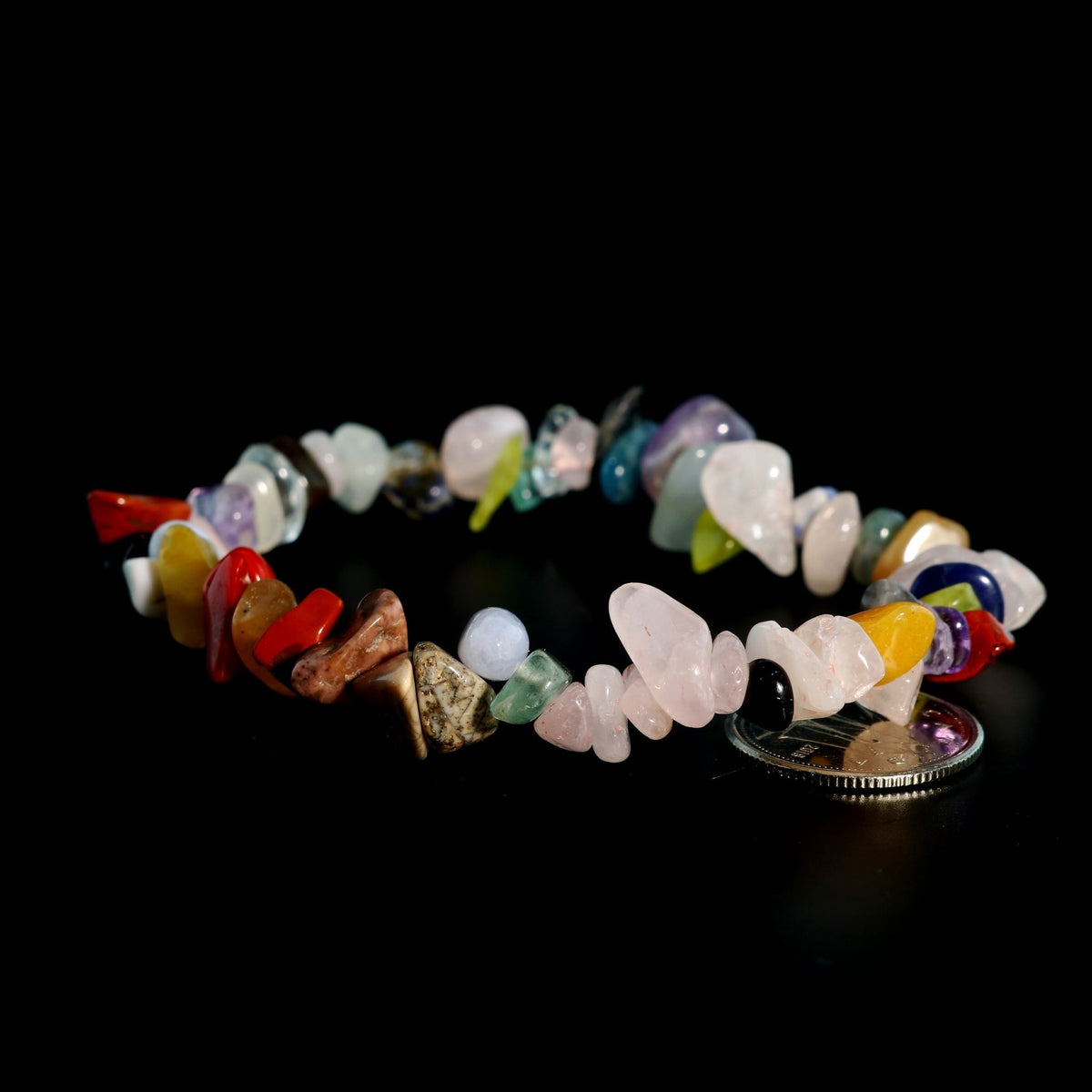 Mix Stone Chip Bracelet