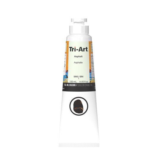 Tri-Art Oil Colours - Asphalt